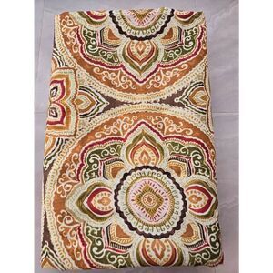 Beige Multicolor 118 X 58 Rectangle Cloth Tablecloth